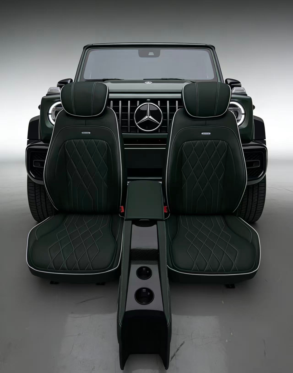 Капитансккие сиденья заднего ряда для Mercedes Benz G class W465 W464 W463(A) G63 G450 G500 G550 G580 G700 2025+ Гелик гелентваген кресла VIP