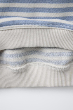 ZARA TIMELESZ - ТОЛСТОВКА В ПОЛОСКУ, СИНИЙ