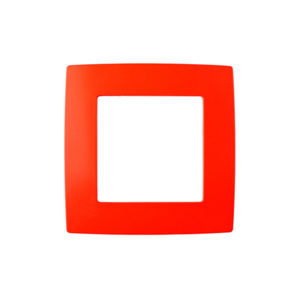 12-5001-23 ЭРА Рамка на 1 пост, Эра12, красный