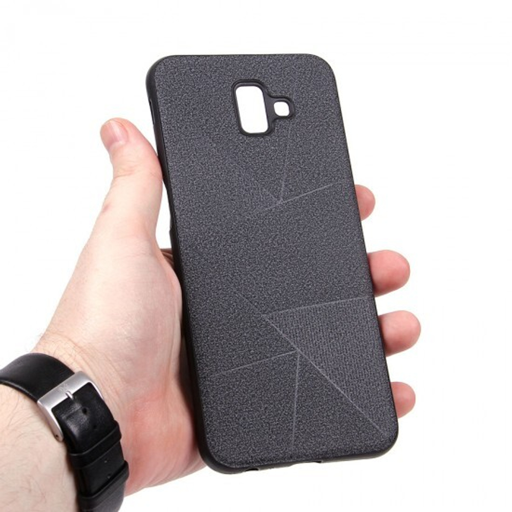 Чехол ТПУ для Samsung Galaxy J6+ (2018), 010710 Серый