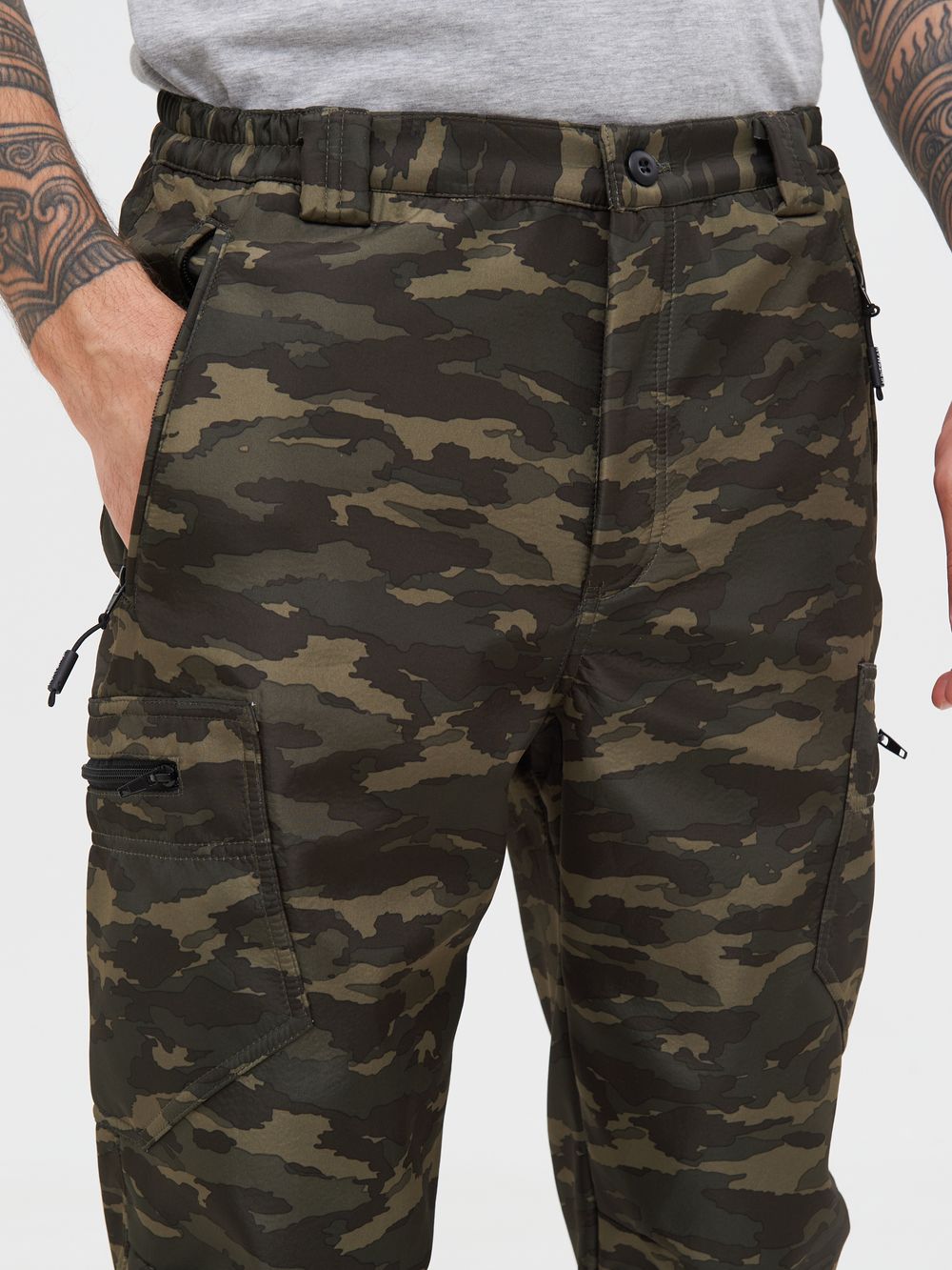 Костюм демисезонный Камелот ткань Softshell цвет Милитари