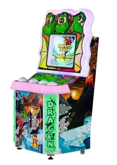 Детский игровой автомат с видеоигрой «Горыныч»