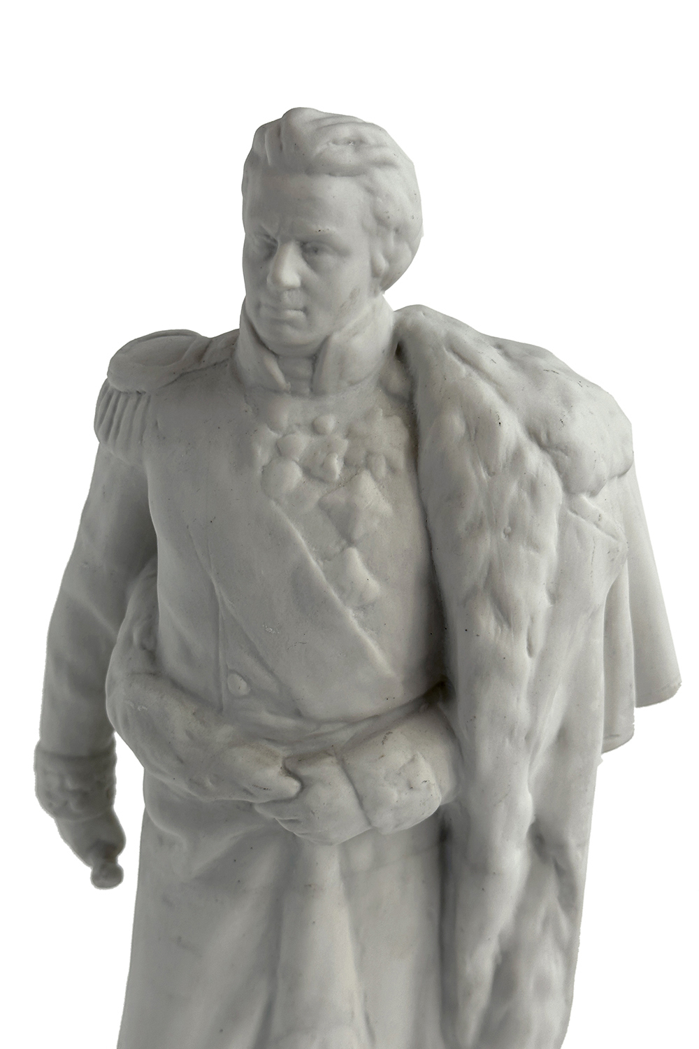 Фарфоровая статуэтка полководца М. И. Кутузова. Артель «Керамик». СССР. 1940–1950-е гг.