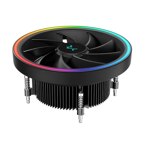 Кулер для процессора DeepCool UL551 S-1700, TDP 100W, ARGB, черный (R-UL551-BKAMAB-G-17)