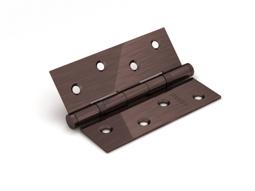 [ТОВАРА НЕТ В НАЛИЧИИ] Петля стальная врезная Фуаро 2BB 100x75x2,5 AC, цвет медь (гарантия - 12 месяцев)