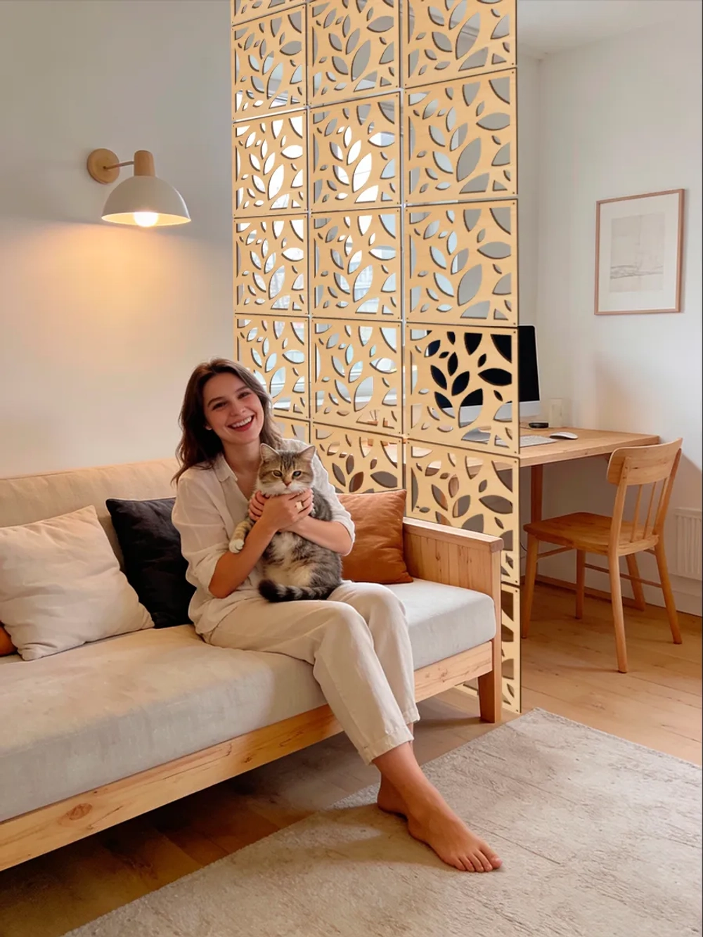 Ширма перегородка для зонирования