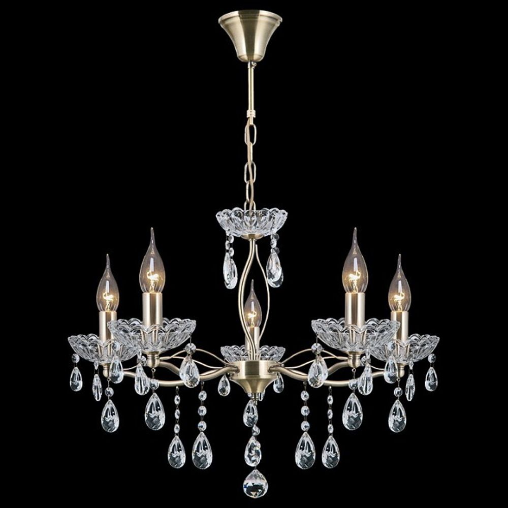 Подвесная люстра ILLUMICO  IL0265-5PSQ-39 AB