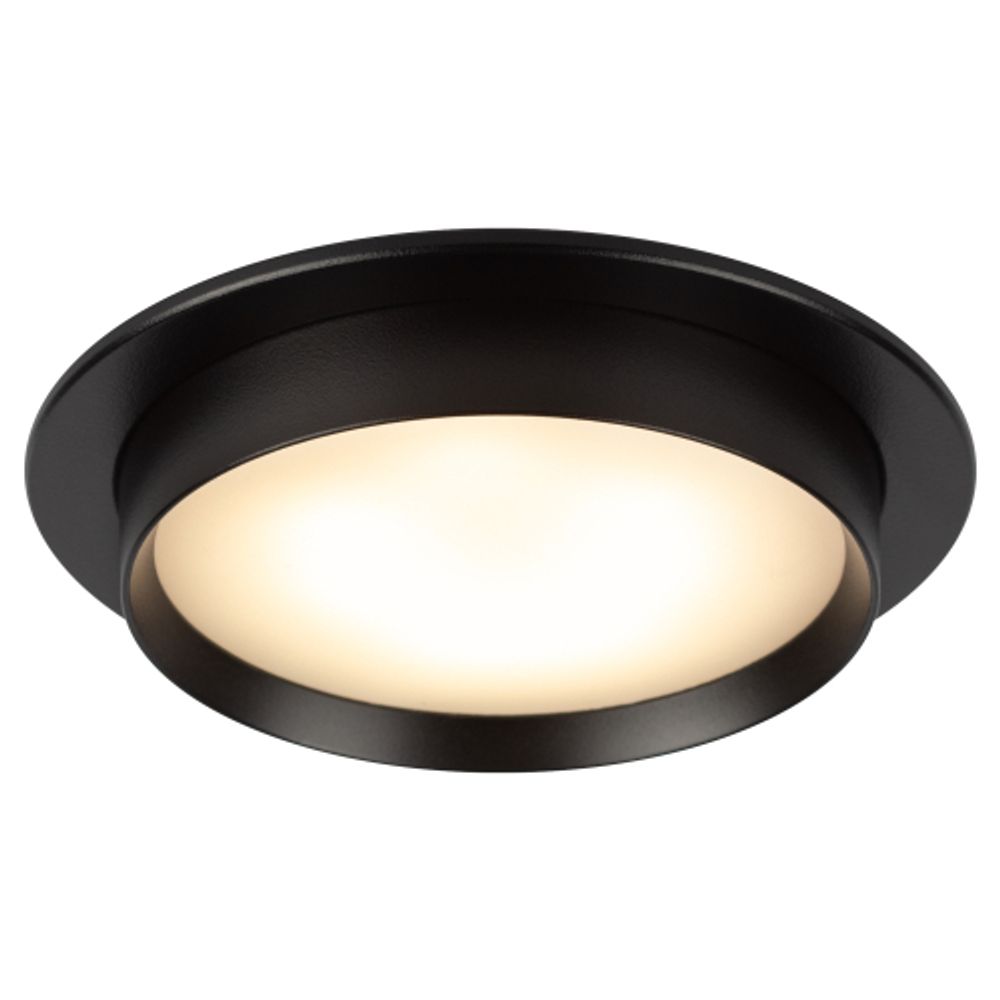 Светильник встраиваемый ЭРА KL115 BK под лампу GX53 черный