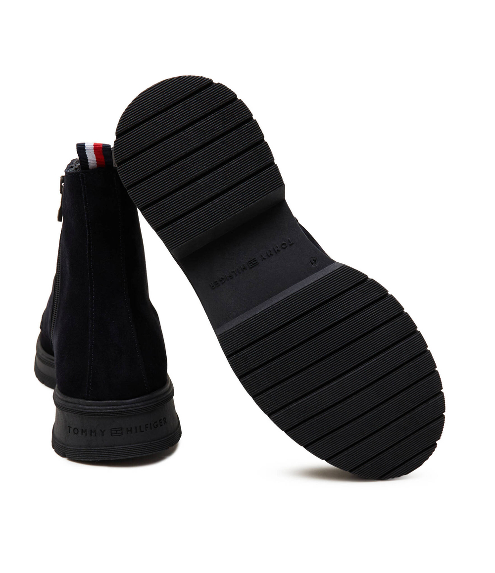 Кожаная обувь Tommy Hilfiger - темно-синий(FM0FM04674)