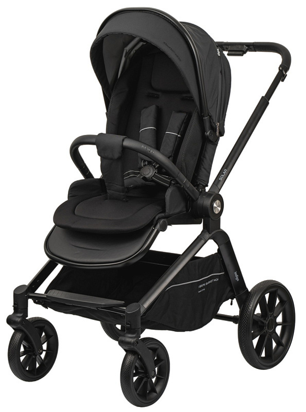 Детская коляска Indigo Solar 3 в 1 черный