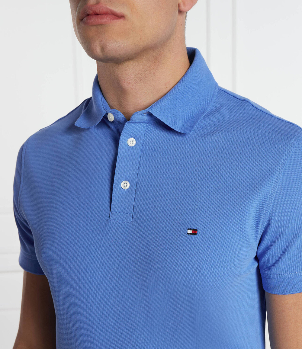 Поло 1985 Tommy Hilfiger - голубой(MW0MW17771)