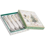 Набор чайных ложек 4шт «Щелкунчик» в подарочной коробке