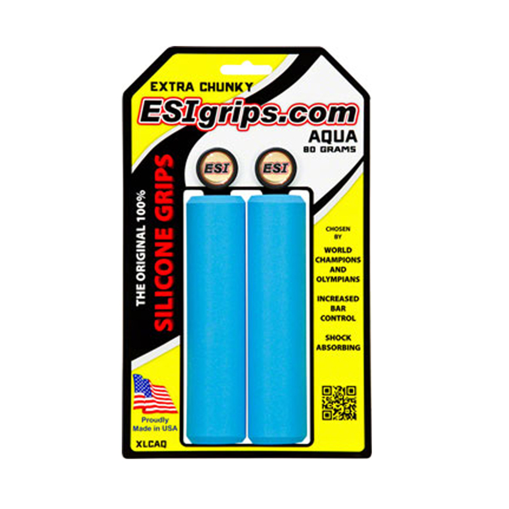 Грипсы ESI Extra Chunky, Aqua XLCAQ