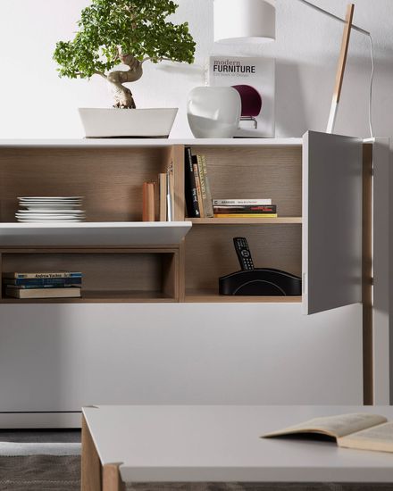 Журнальный столик Duplex белый