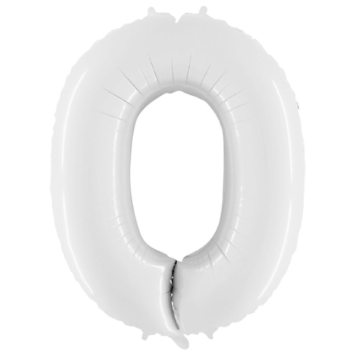 FM (40''/102 см) Цифра, 0, Белый, 1 шт.