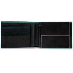 Кошелек мужской Piquadro Blue Square черный кожа (PU257B2R/N) 3