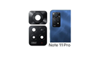 Стекло камеры для Xiaomi Redmi Note 11 Pro 4G Черный