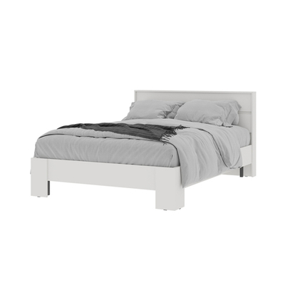 Хелен КР 02 Кровать 140 с ортопедом Белый / Белый