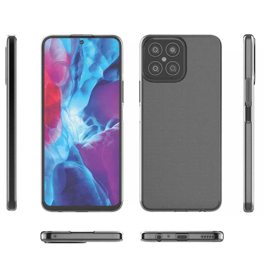 Ультра тонкий силиконовый чехол для смартфона Honor X8 с 2022 года, серия Ultra Clear от Caseport