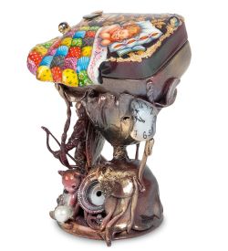 Народные промыслы ШК-50/10 Шкатулка «Колыбельная» Шеншин М.