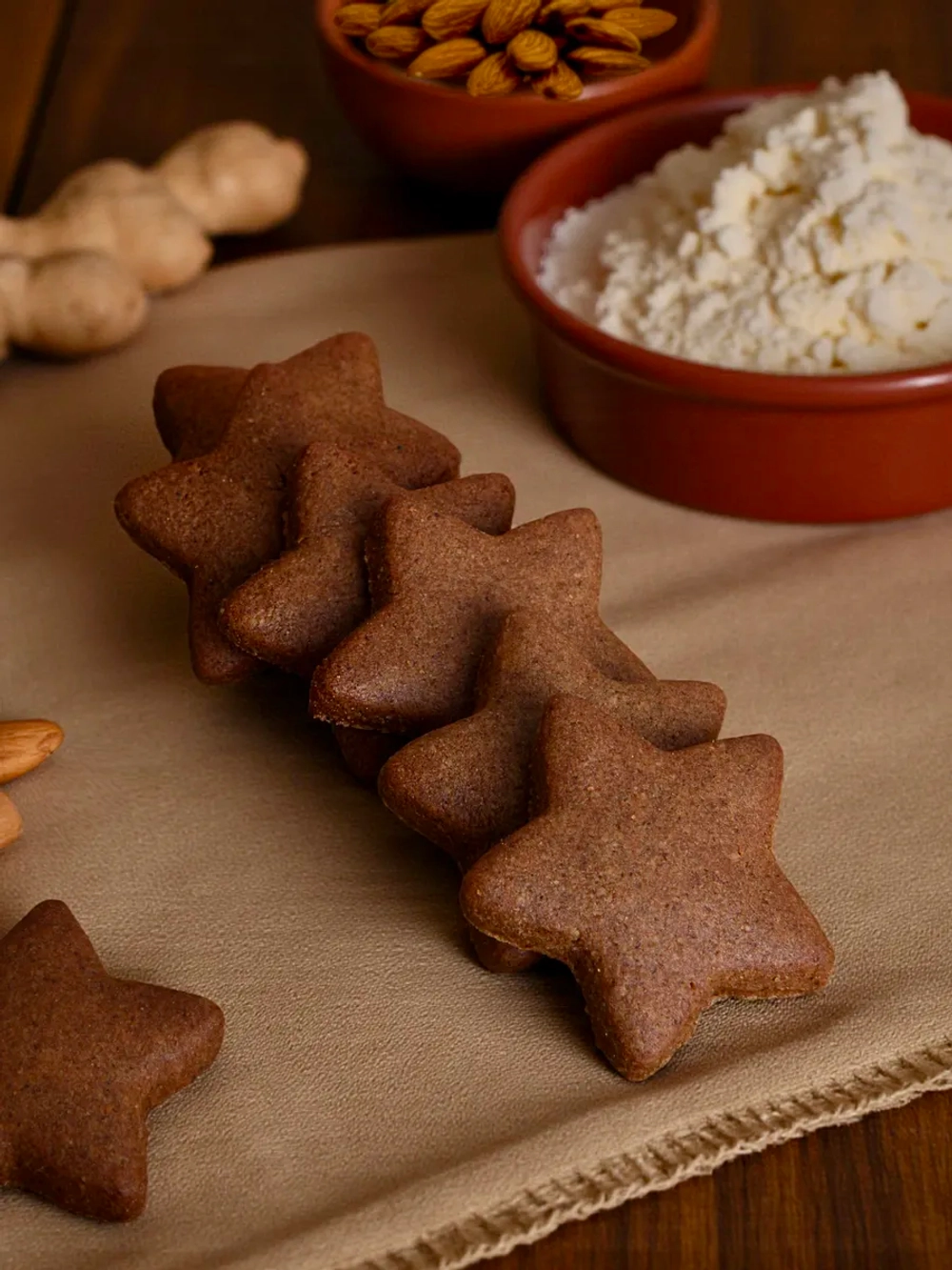 Полезное печенье Кусь-перекусь Имбирное, 300 гр