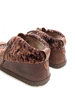 Ботинки каракуль "Shade of Marsala"