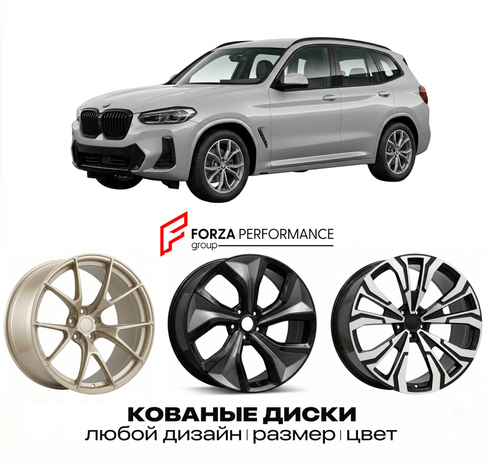 КОВАНЫЕ ДИСКИ для BMW iX3 G08 2020-2024 БМВ