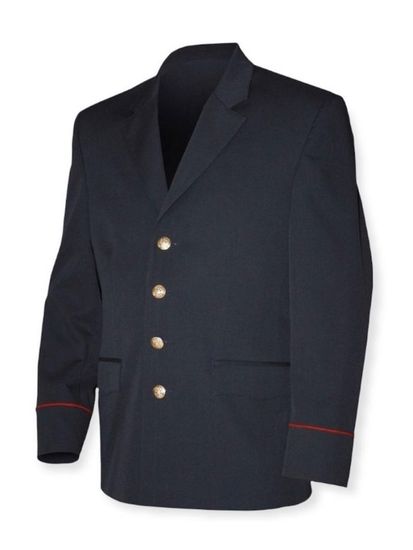 [М] Китель (пиджак) форменный "Полиция МВД" п\ш (тёмно-синий)