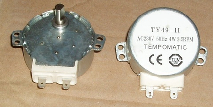 Мотор вращения микроволновой печи 4W универсальный