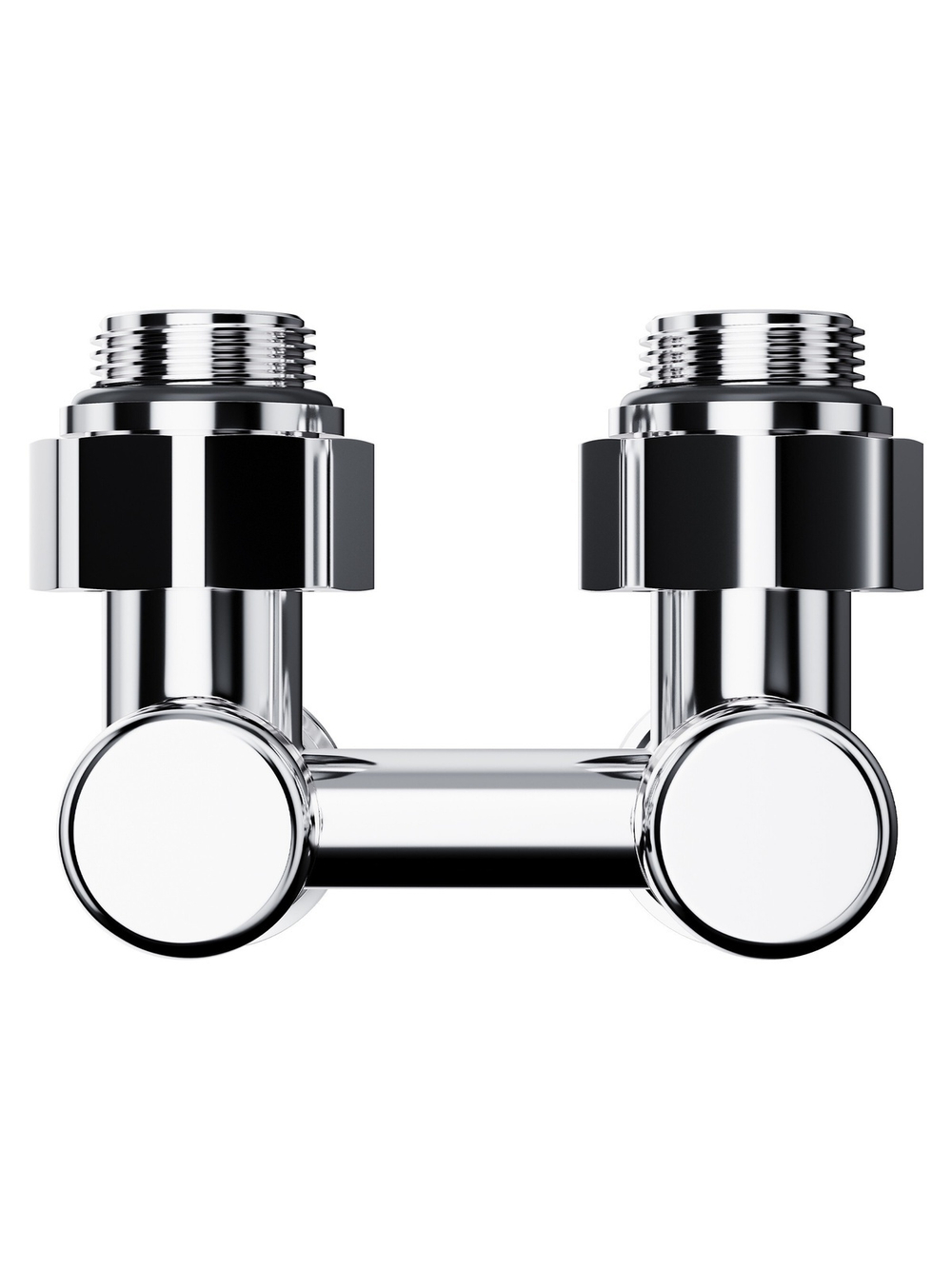 Узел нижнего подключения Royal Thermo Design угловой 1/2"х3/4" EK (хром)