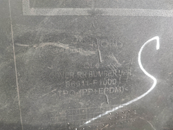 Бампер задний Kia Sportage 4 (QL) 16-18 Б/У Оригинал 86611F1000