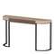 Консоль 4606, 150х84 см, дерево, металл, экокожа