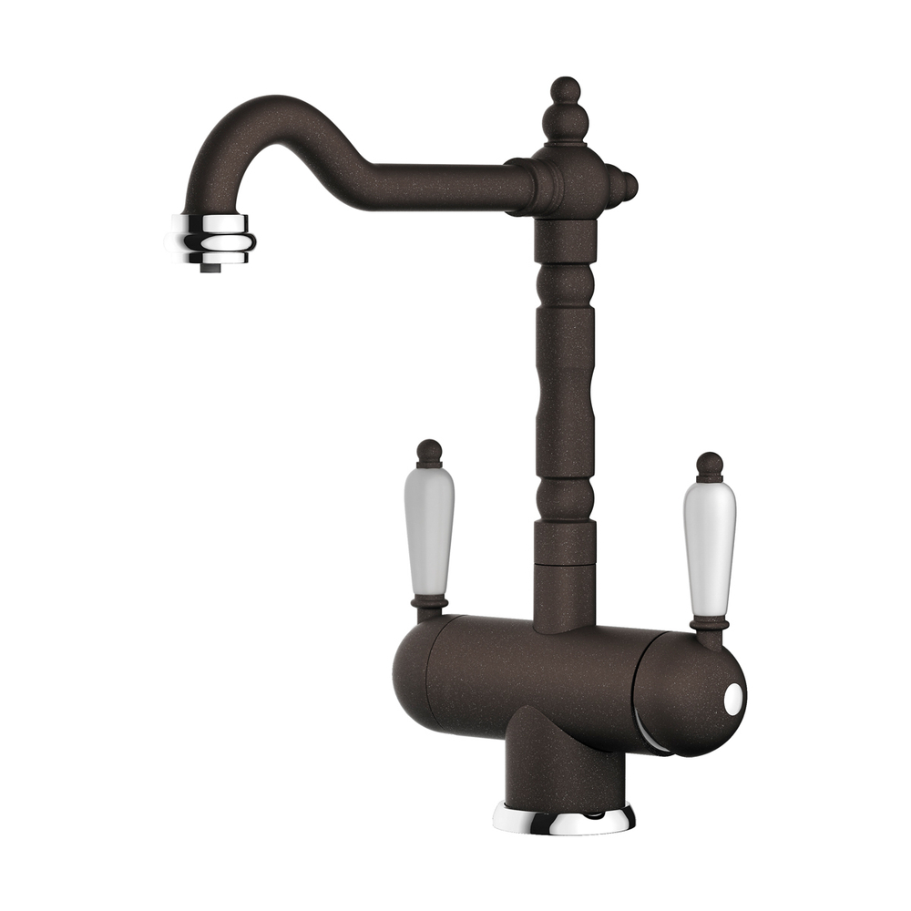 Купить Смеситель для кухни Omoikiri Amagasaki-DC Темный шоколад 4994070