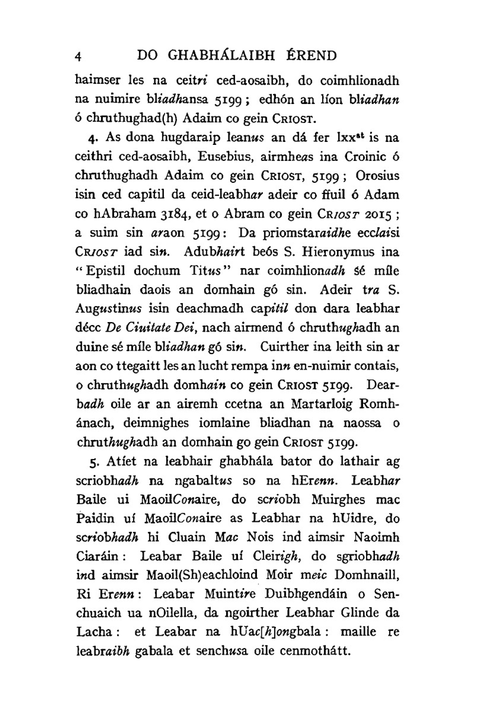 Leabhar gabhála. the Book of conquests of Ireland. Part 1 | Micheál Ó Cléirigh
