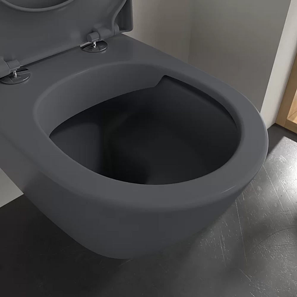 Унитаз подвесной Villeroy&Boch Subway 2.0 5614R0I4 графит