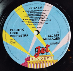 Винтажная виниловая пластинка LP Electric Light Orchestra Secret Messages (Holland 1983)