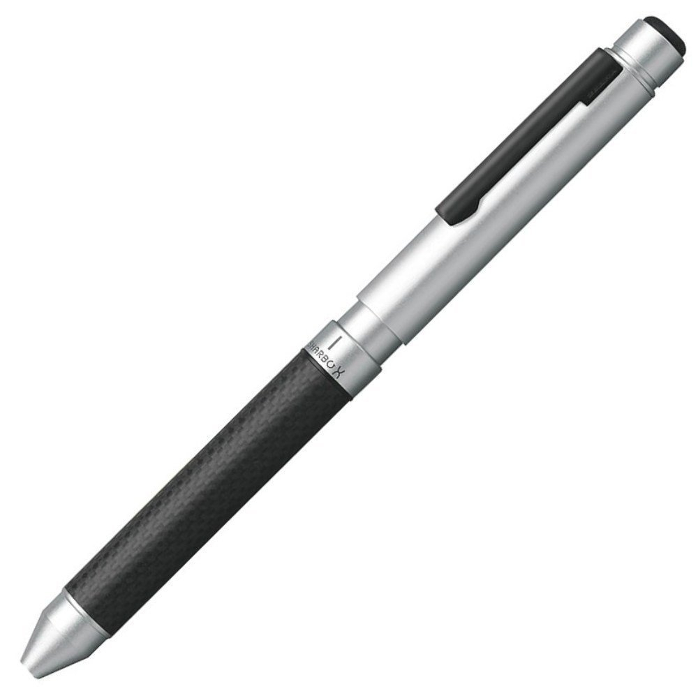 Ручка Zebra Sharbo X CB8 (Carbon Flash Silver)