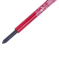 KING TONY (14710003) Отвертка диэлектрическая крестовая Phillips PH0 x 75 мм