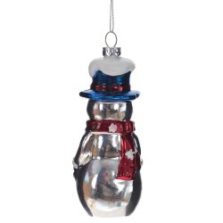 GAEM Украшение новогоднее "Снеговик", L5 W4 H12,5 см, 3в.