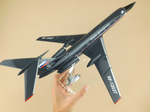 Модель самолета Ту-134 УБЛ (М1:100, ВМФ России, RF-12037, 54)