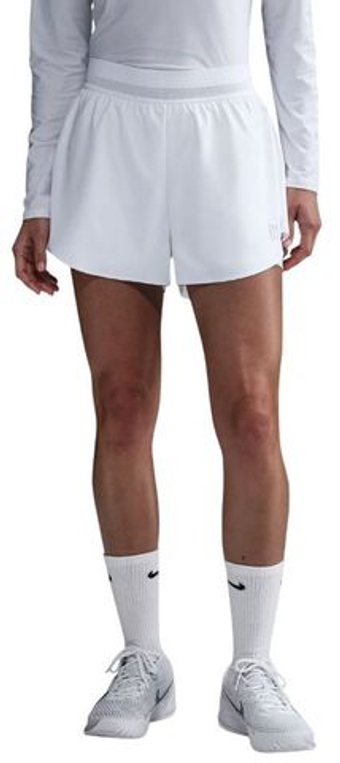 Женские Шорты теннисные Nike Court Ace Advantage Dri-Fit Tennis - белый