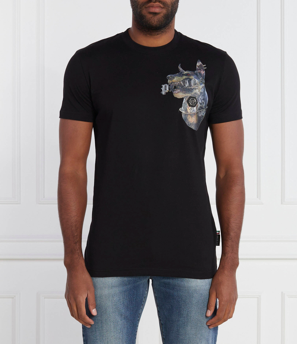 Футболка Philipp Plein - черный(MTK6666 PJY002N)