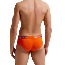 Мужские трусы брифы оранжевые GAUVINE 3023