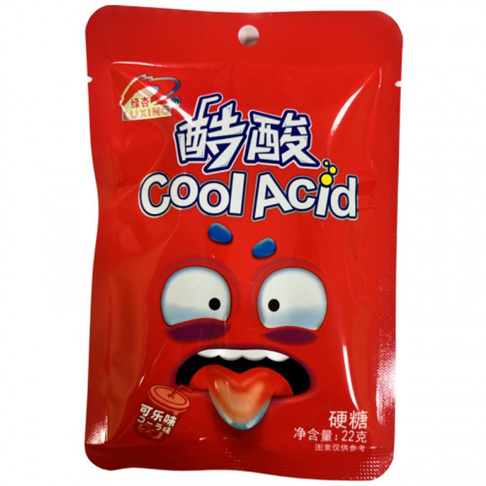 Леденцы Luxing Cool Acid Кислые Кола