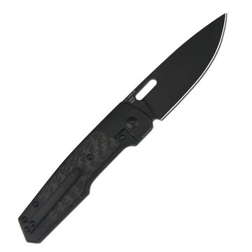 Нож Artisan Cutlery 1874G-BCF Gambit Queen  с клинком из стали CPM-S90V, рукоять Titan / Carbon