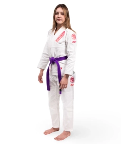 Кимоно женское Tatami LADIES PRO SERIES - WHITE & WILD ROSE