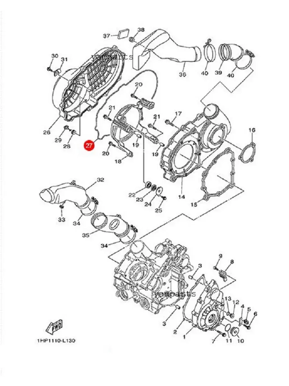 Прокладка крышки