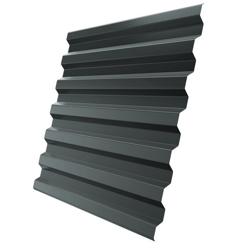 Профнастил С21 Grand Line Optima Pe 0,45 мм RAL 7005 мышино-серый