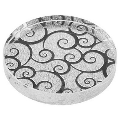 Кристалл для клея Lash Crystal Fantasy круглый (02 Серебряный)