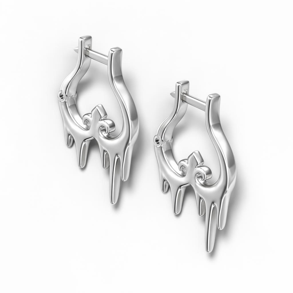 Серьги из серебра 925 пробы